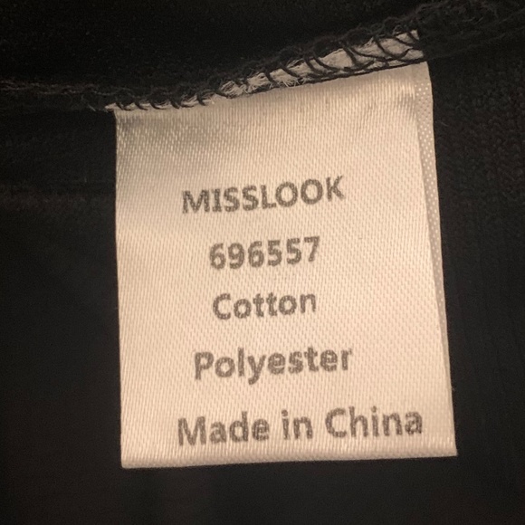 NWT MISSLOOK Womens V Neck Pullover Sweater - Picture 6 of 7